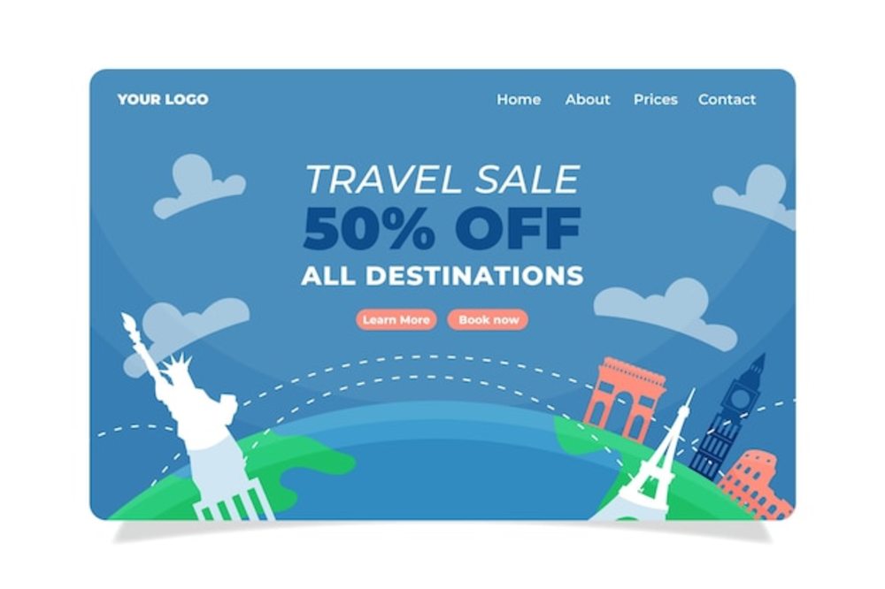 打造卓越旅游销售着陆页，提升转化率与用户体验